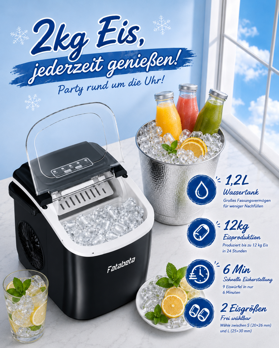 Eiswürfelmaschine