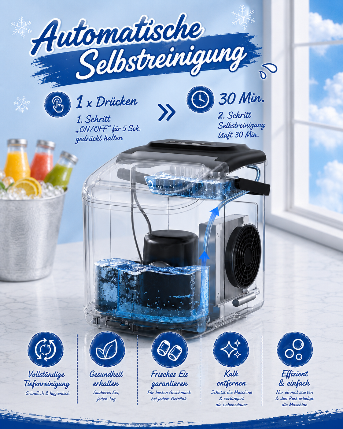 Eiswürfelmaschine
